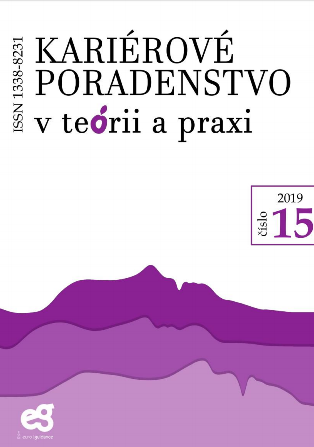 časopis Kariérové poradenstvo v teórii a praxi (2019, číslo 15)